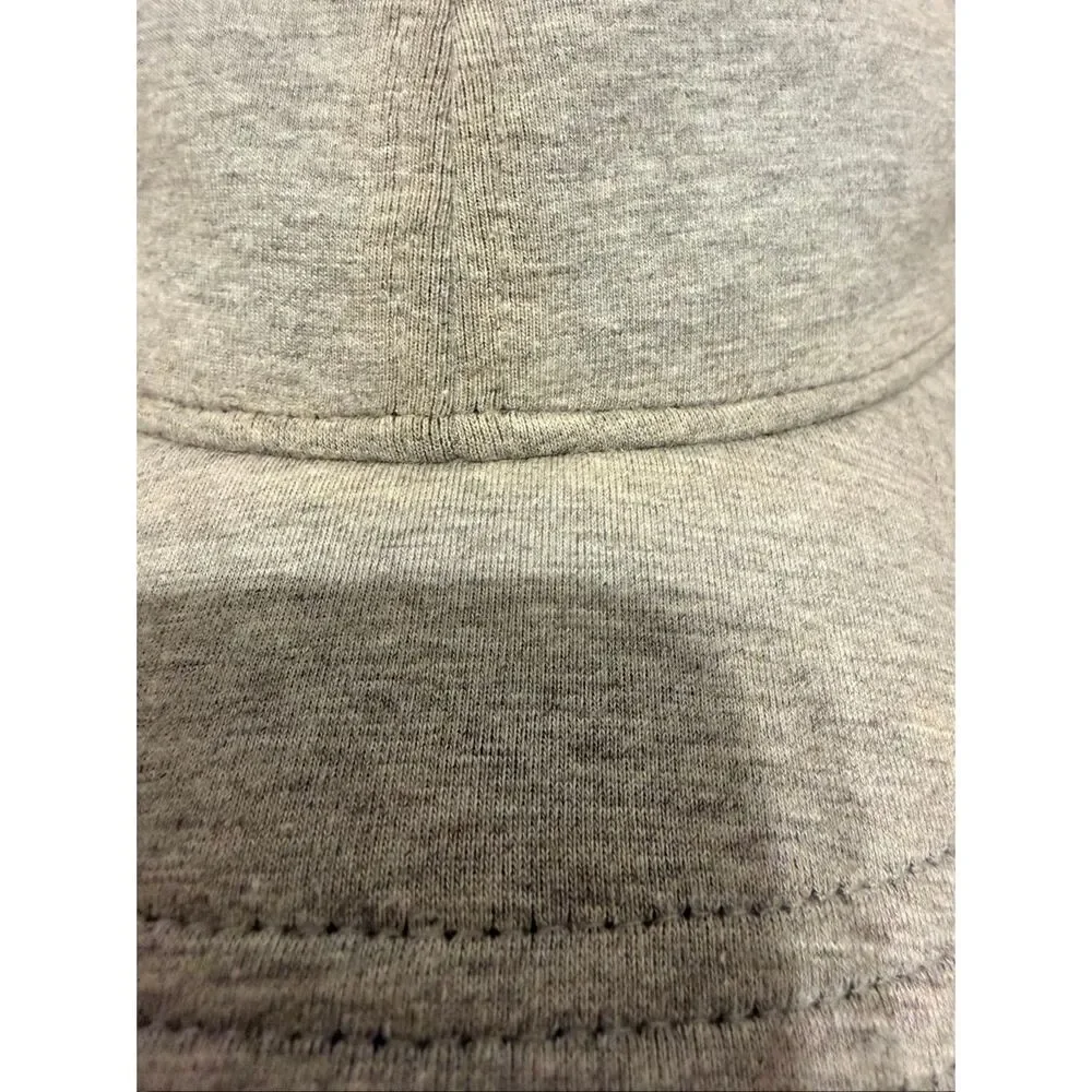Lululemon Athletica Grey Unstructured Baseball Cap Dad Hat Adjustable Strap